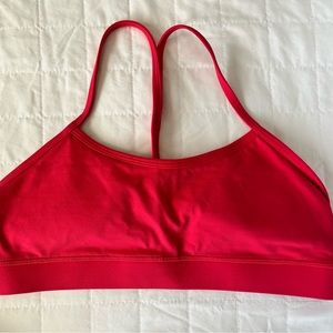 Set of two (2) Lululemon Sports Bras in Various Styles (Size 8) / Pink and Blue